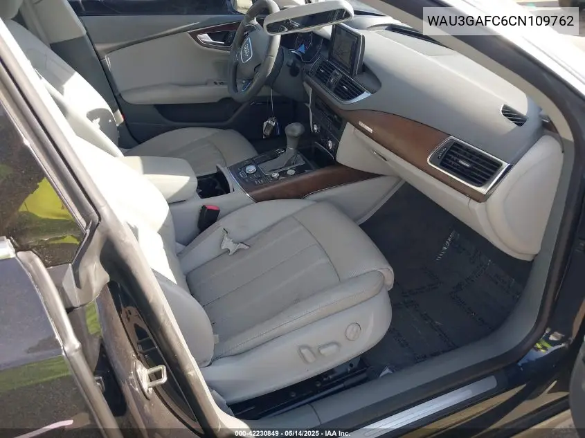 2012 Audi A7 Premium VIN: WAU3GAFC6CN109762 Lot: 42230849