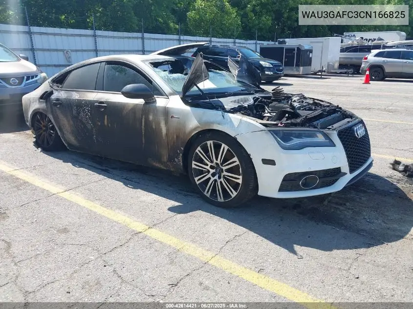 2012 Audi A7 Premium VIN: WAU3GAFC3CN166825 Lot: 42614421