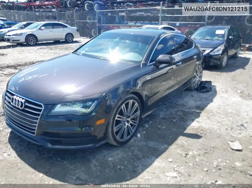 2013 Audi A7 3.0T Premium VIN: WAU2GAFC8DN121215 Lot: 42246162