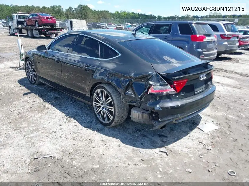 2013 Audi A7 3.0T Premium VIN: WAU2GAFC8DN121215 Lot: 42246162