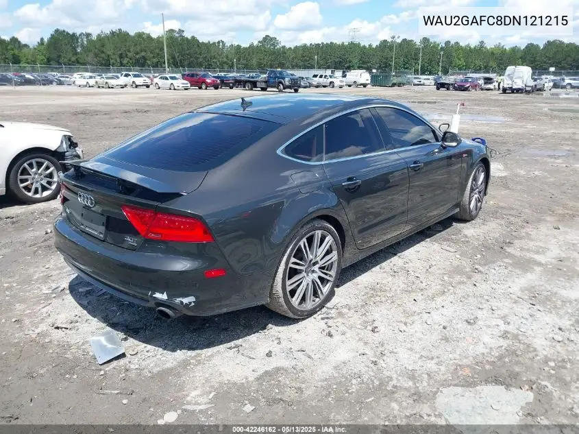 2013 Audi A7 3.0T Premium VIN: WAU2GAFC8DN121215 Lot: 42246162