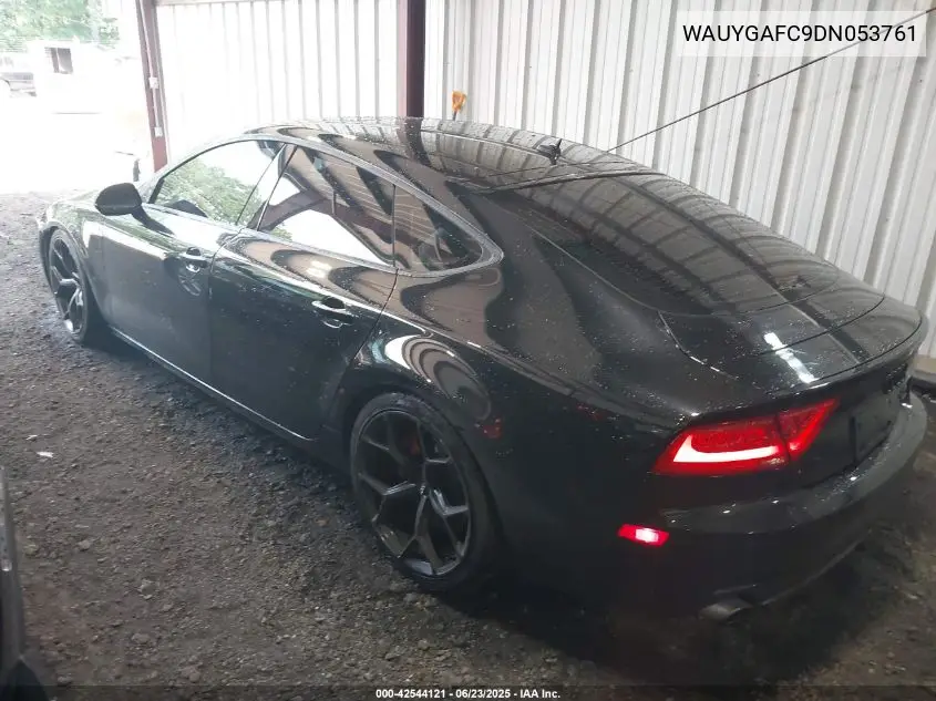 2013 Audi A7 3.0T Premium VIN: WAUYGAFC9DN053761 Lot: 42544121