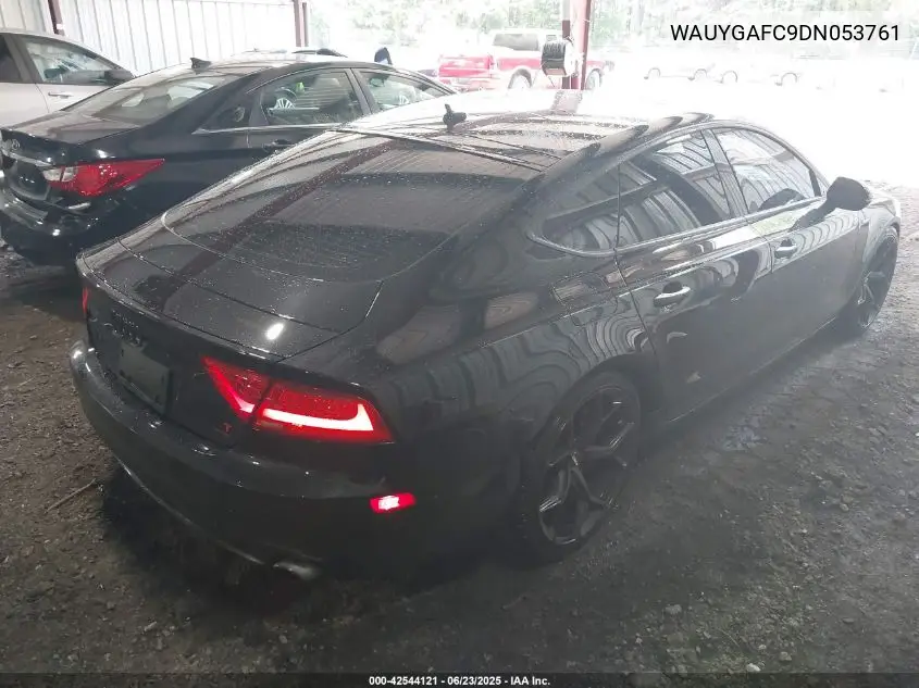 2013 Audi A7 3.0T Premium VIN: WAUYGAFC9DN053761 Lot: 42544121