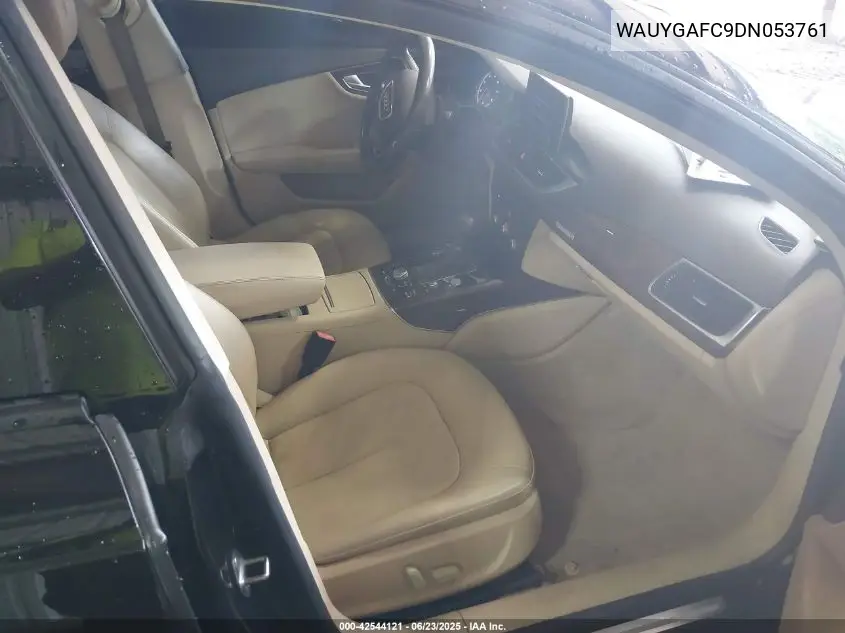 2013 Audi A7 3.0T Premium VIN: WAUYGAFC9DN053761 Lot: 42544121
