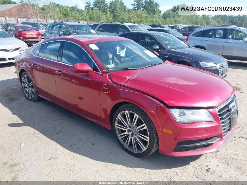 2013 Audi A7 3.0T Premium VIN: WAU2GAFC0DN023439 Lot: 42605597