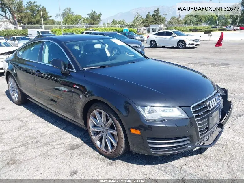 2013 Audi A7 3.0T Premium VIN: WAUYGAFCXDN132677 Lot: 42630446