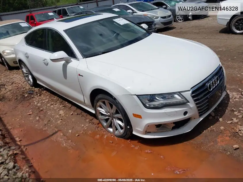 2014 Audi A7 3.0T Premium Plus VIN: WAU2GAFC1EN146328 Lot: 42209398