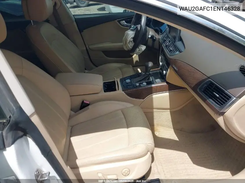2014 Audi A7 3.0T Premium Plus VIN: WAU2GAFC1EN146328 Lot: 42209398