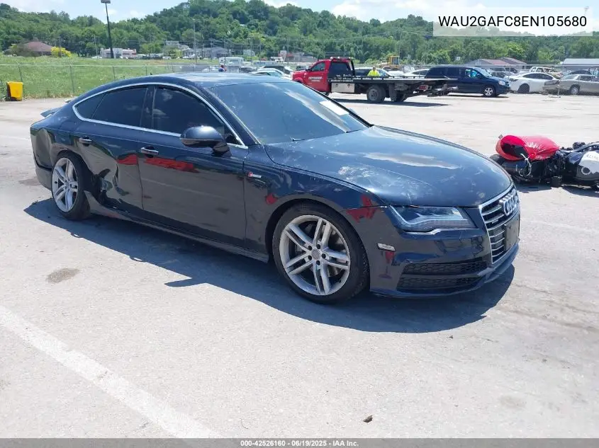 2014 Audi A7 3.0T Premium Plus VIN: WAU2GAFC8EN105680 Lot: 42526160