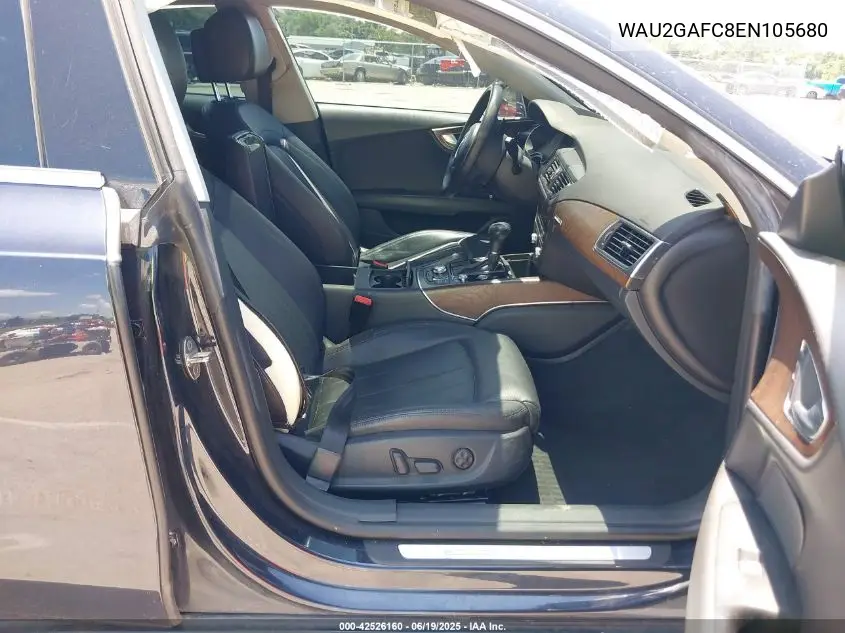2014 Audi A7 3.0T Premium Plus VIN: WAU2GAFC8EN105680 Lot: 42526160