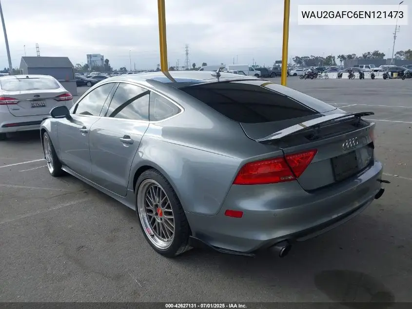2014 Audi A7 3.0T Premium Plus VIN: WAU2GAFC6EN121473 Lot: 42627131