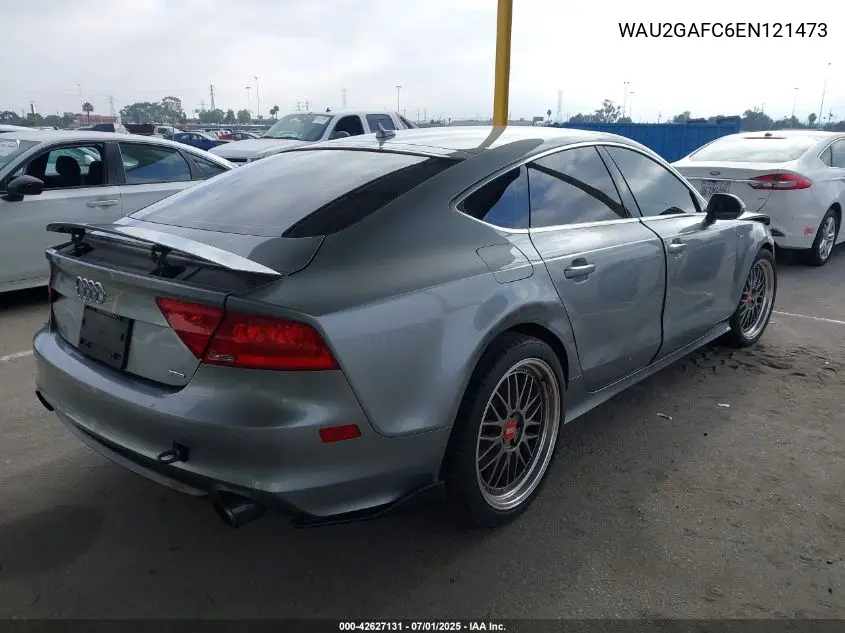 2014 Audi A7 3.0T Premium Plus VIN: WAU2GAFC6EN121473 Lot: 42627131