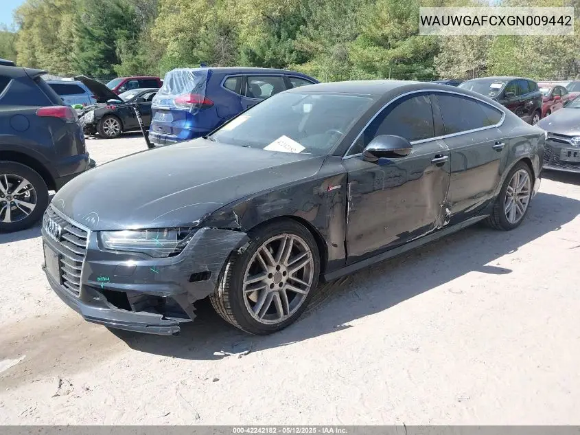 2016 Audi A7 3.0T Premium Plus VIN: WAUWGAFCXGN009442 Lot: 42242182