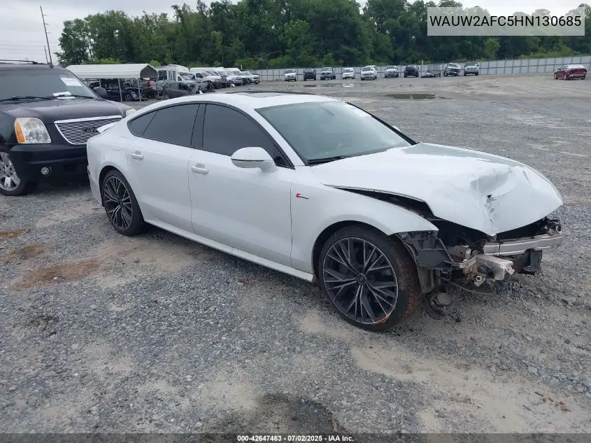 2017 Audi A7 3.0T Premium Plus VIN: WAUW2AFC5HN130685 Lot: 42647463