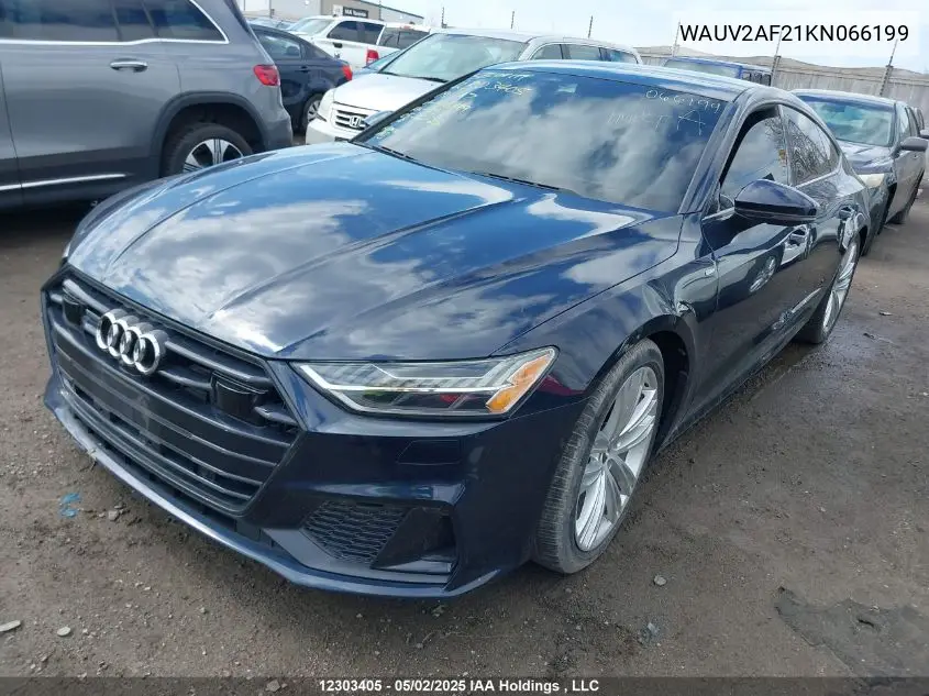2019 Audi A7 Prestige S-Line VIN: WAUV2AF21KN066199 Lot: 12303405