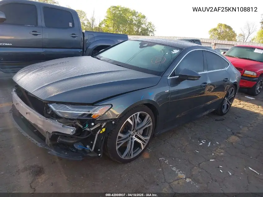 2019 Audi A7 55 Premium VIN: WAUV2AF25KN108812 Lot: 42005937