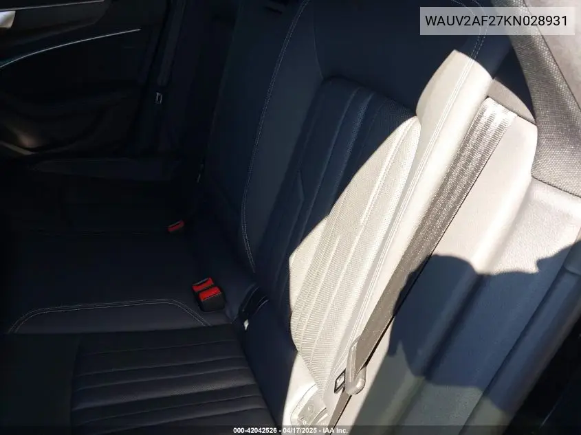 2019 Audi A7 55 Premium VIN: WAUV2AF27KN028931 Lot: 42042526