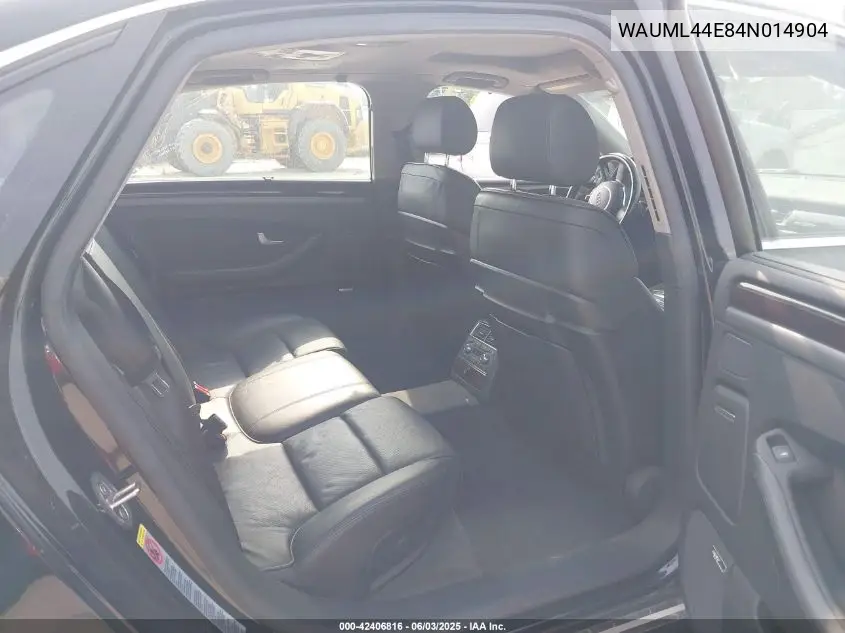 2004 Audi A8 L 4.2 VIN: WAUML44E84N014904 Lot: 42406816