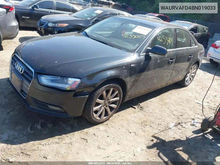 2011 Audi A8 L 4.2 VIN: WAURVAFD4BN019033 Lot: 42532173