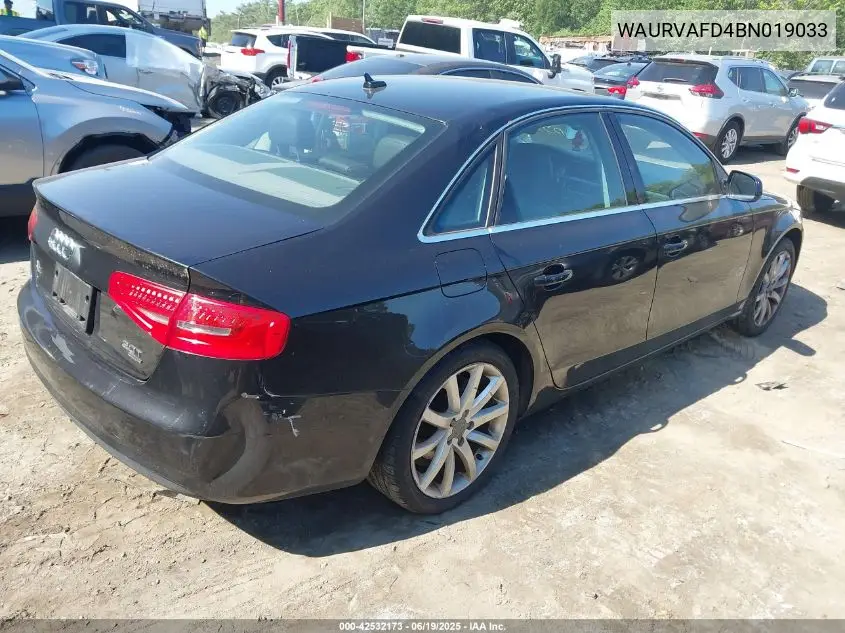 2011 Audi A8 L 4.2 VIN: WAURVAFD4BN019033 Lot: 42532173