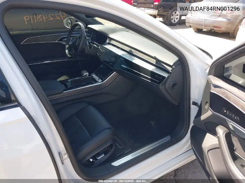 2024 Audi A8 L 55 Tfsi Quattro Tiptronic VIN: WAULDAF84RN001296 Lot: 42248119