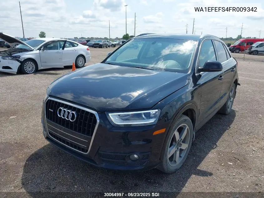 2015 Audi Q3 Premium Plus VIN: WA1EFEFS4FR009342 Lot: 30064997