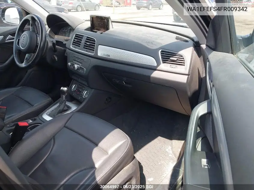 2015 Audi Q3 Premium Plus VIN: WA1EFEFS4FR009342 Lot: 30064997