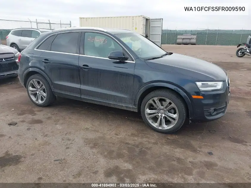 2015 Audi Q3 2.0T Premium Plus VIN: WA1GFCFS5FR009590 Lot: 41694903