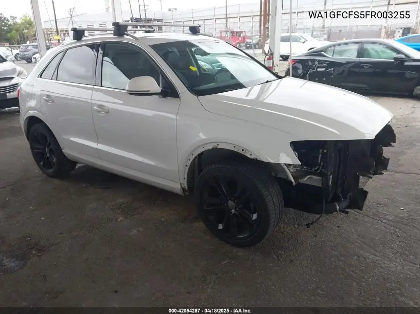 2015 Audi Q3 2.0T Premium Plus VIN: WA1GFCFS5FR003255 Lot: 42054287