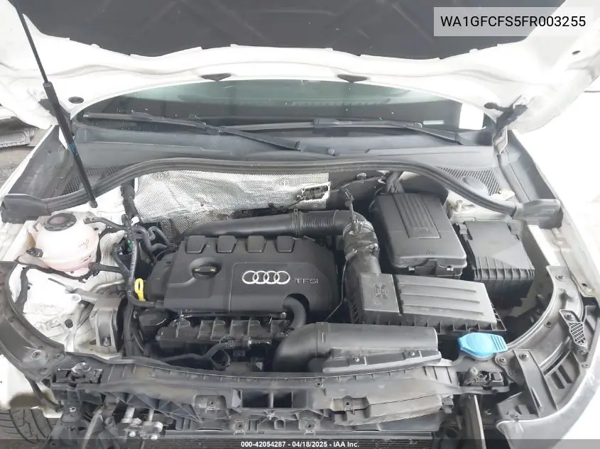 2015 Audi Q3 2.0T Premium Plus VIN: WA1GFCFS5FR003255 Lot: 42054287