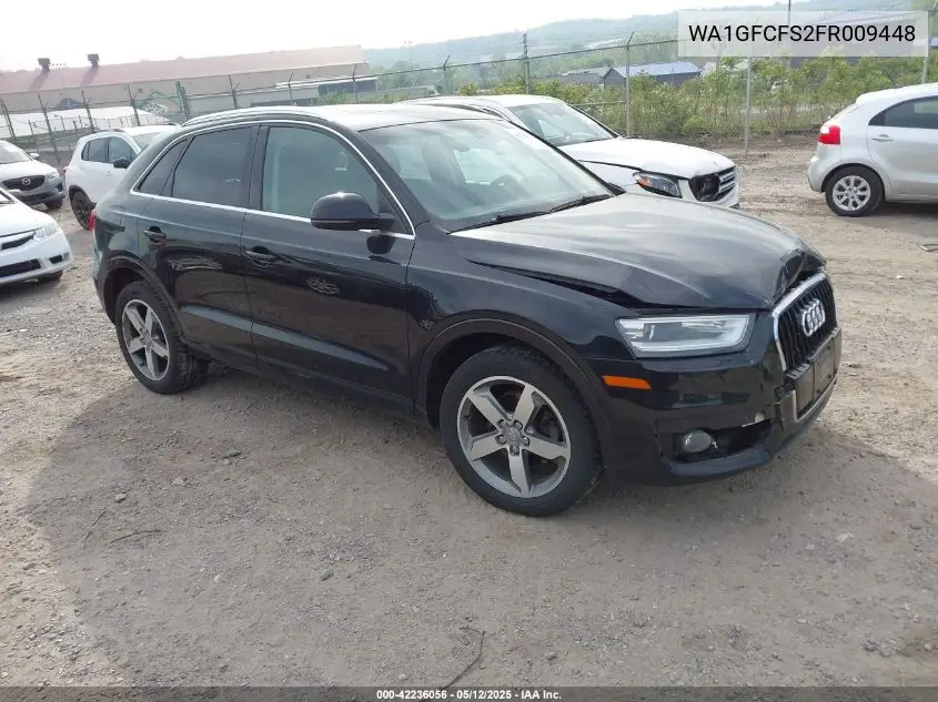 2015 Audi Q3 2.0T Premium Plus VIN: WA1GFCFS2FR009448 Lot: 42236056