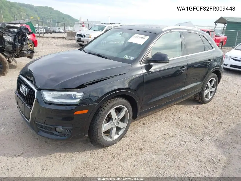 2015 Audi Q3 2.0T Premium Plus VIN: WA1GFCFS2FR009448 Lot: 42236056