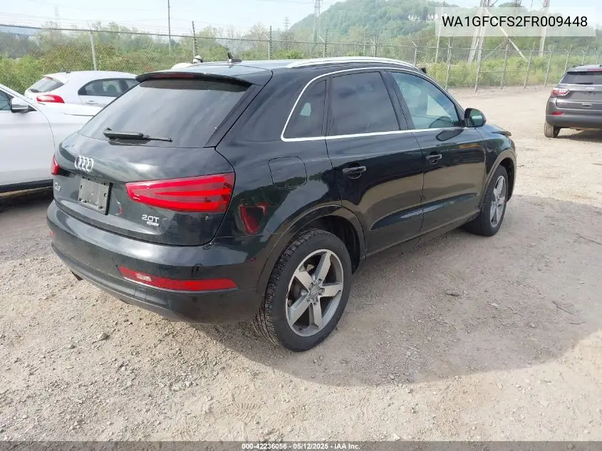2015 Audi Q3 2.0T Premium Plus VIN: WA1GFCFS2FR009448 Lot: 42236056