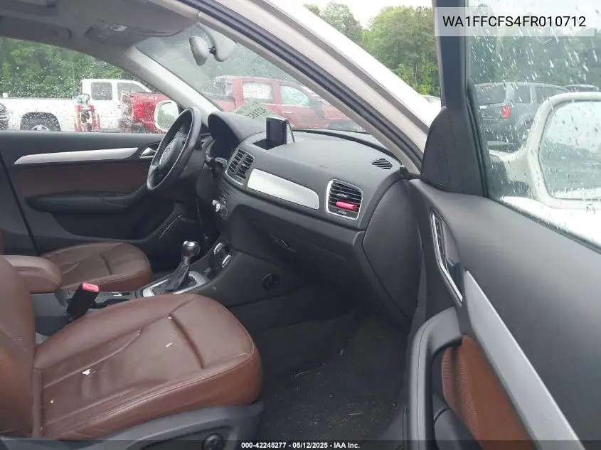 2015 Audi Q3 2.0T Premium Plus VIN: WA1FFCFS4FR010712 Lot: 42245277