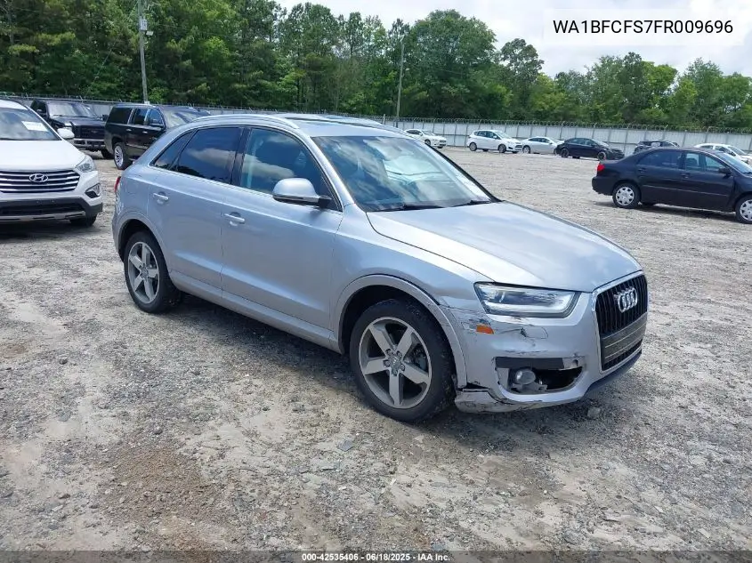 2015 Audi Q3 2.0T Premium Plus VIN: WA1BFCFS7FR009696 Lot: 42535406