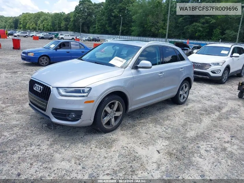 2015 Audi Q3 2.0T Premium Plus VIN: WA1BFCFS7FR009696 Lot: 42535406