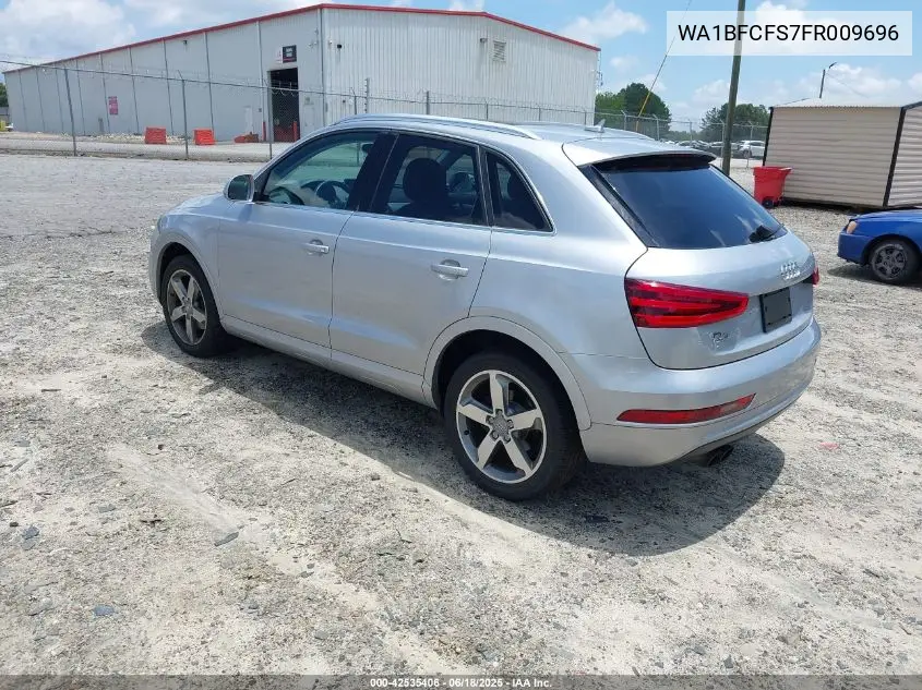 2015 Audi Q3 2.0T Premium Plus VIN: WA1BFCFS7FR009696 Lot: 42535406