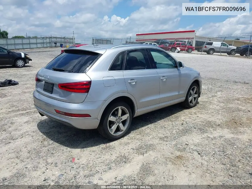 2015 Audi Q3 2.0T Premium Plus VIN: WA1BFCFS7FR009696 Lot: 42535406