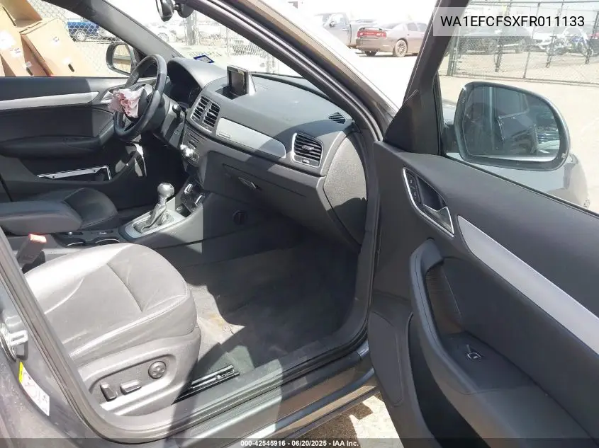 2015 Audi Q3 2.0T Premium Plus VIN: WA1EFCFSXFR011133 Lot: 42545916