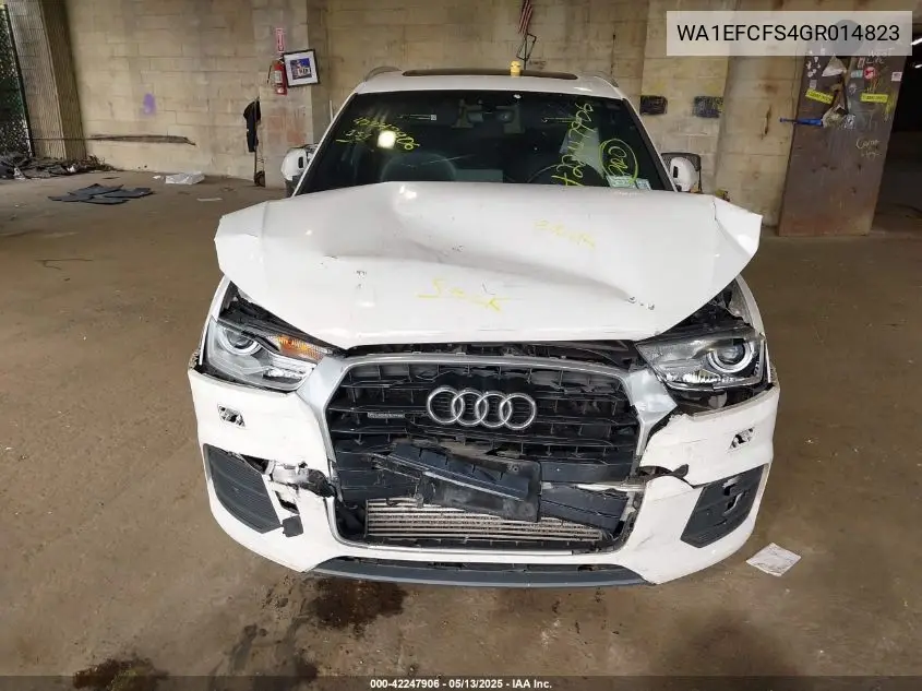 2016 Audi Q3 2.0T Premium Plus VIN: WA1EFCFS4GR014823 Lot: 42247906