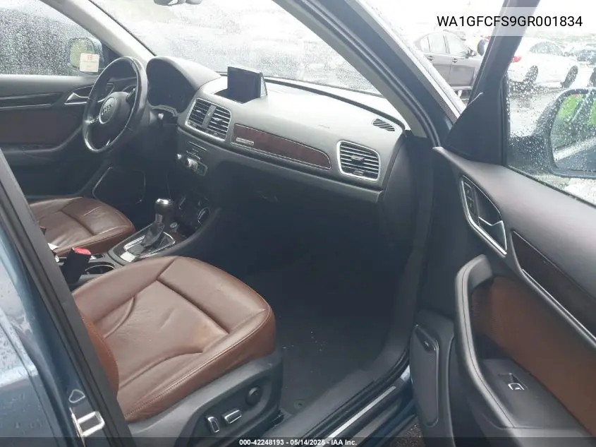 2016 Audi Q3 2.0T Premium Plus VIN: WA1GFCFS9GR001834 Lot: 42248193