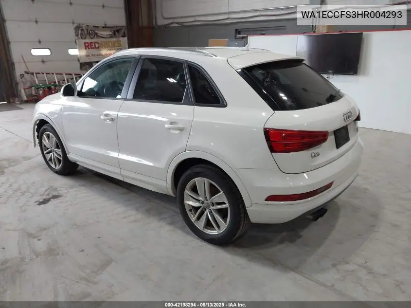 2017 Audi Q3 2.0T Premium VIN: WA1ECCFS3HR004293 Lot: 42198294