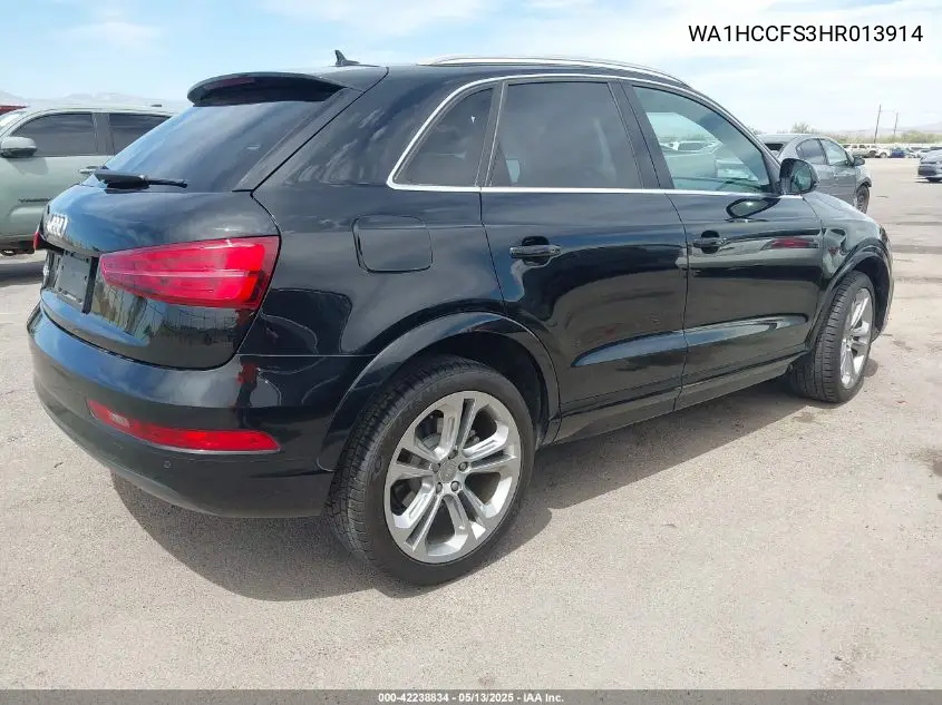 2017 Audi Q3 2.0T Premium VIN: WA1HCCFS3HR013914 Lot: 42238834
