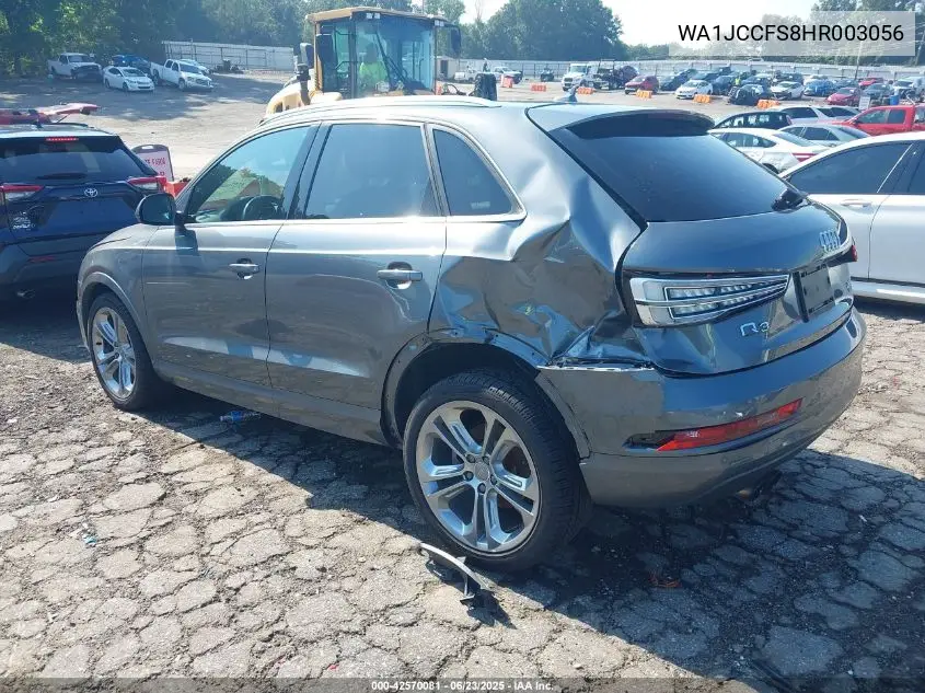 2017 Audi Q3 2.0T Premium VIN: WA1JCCFS8HR003056 Lot: 42570081
