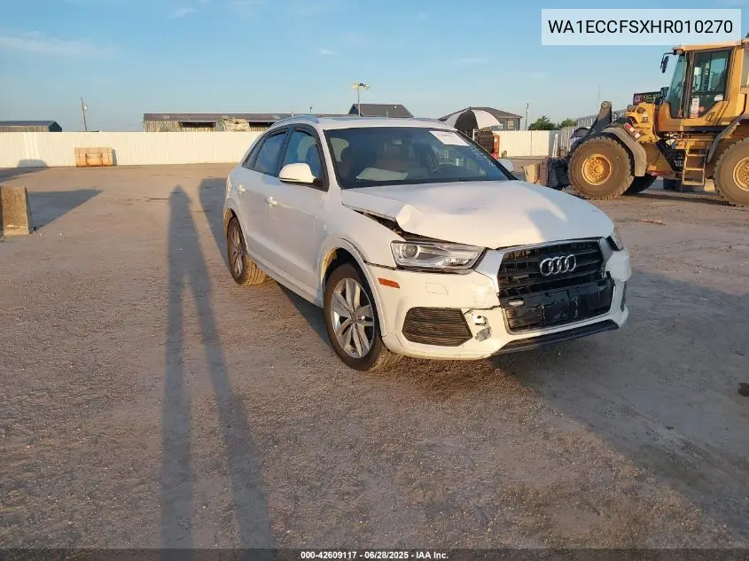 2017 Audi Q3 2.0T Premium VIN: WA1ECCFSXHR010270 Lot: 42609117