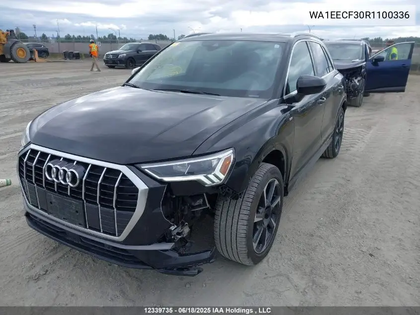 2024 Audi Q3 Premium Plus S Line 45 VIN: WA1EECF30R1100336 Lot: 12339735