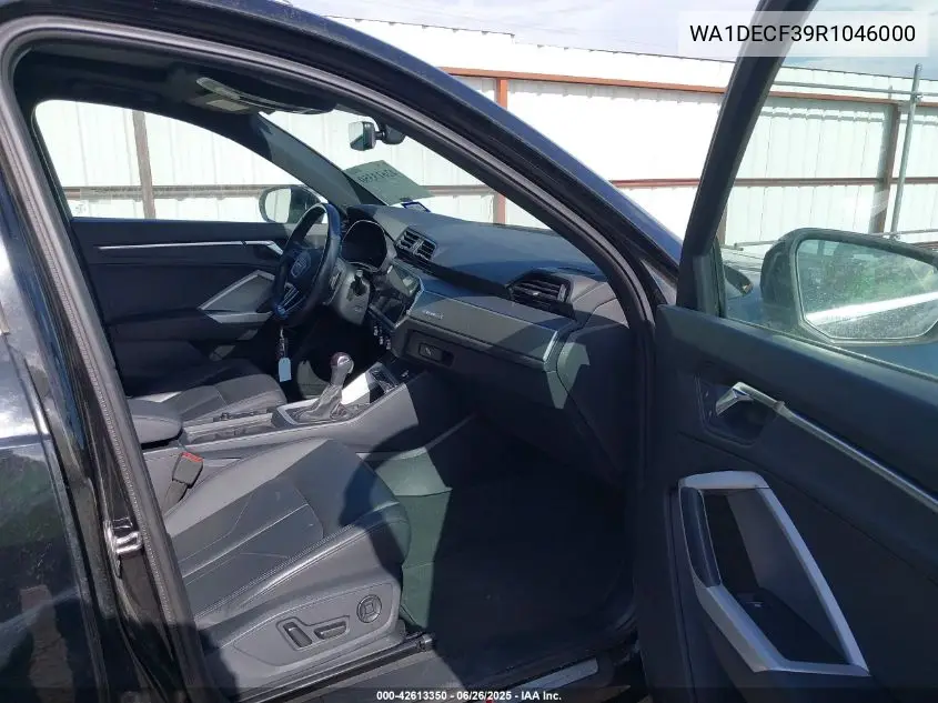 2024 Audi Q3 Premium 45 Tfsi S Line Quattro Tiptronic VIN: WA1DECF39R1046000 Lot: 42613350