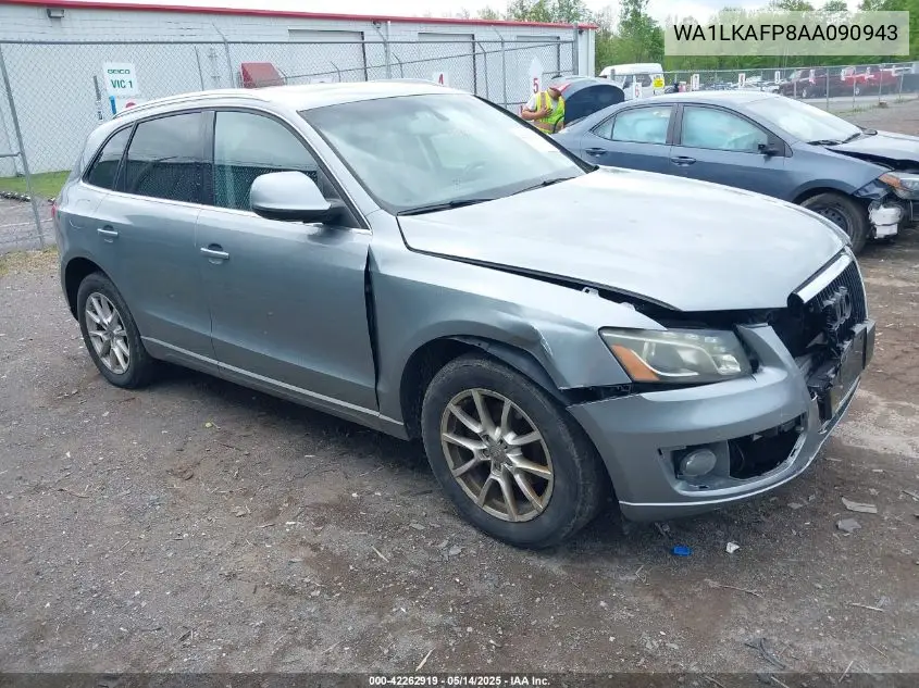2010 Audi Q5 3.2 Premium VIN: WA1LKAFP8AA090943 Lot: 42262919