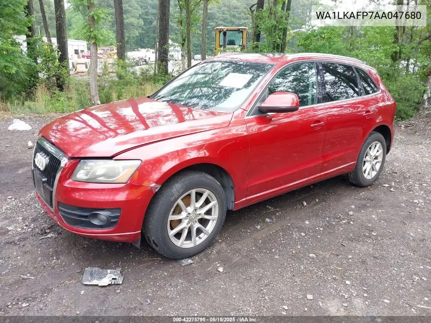 2010 Audi Q5 3.2 Premium VIN: WA1LKAFP7AA047680 Lot: 42275795