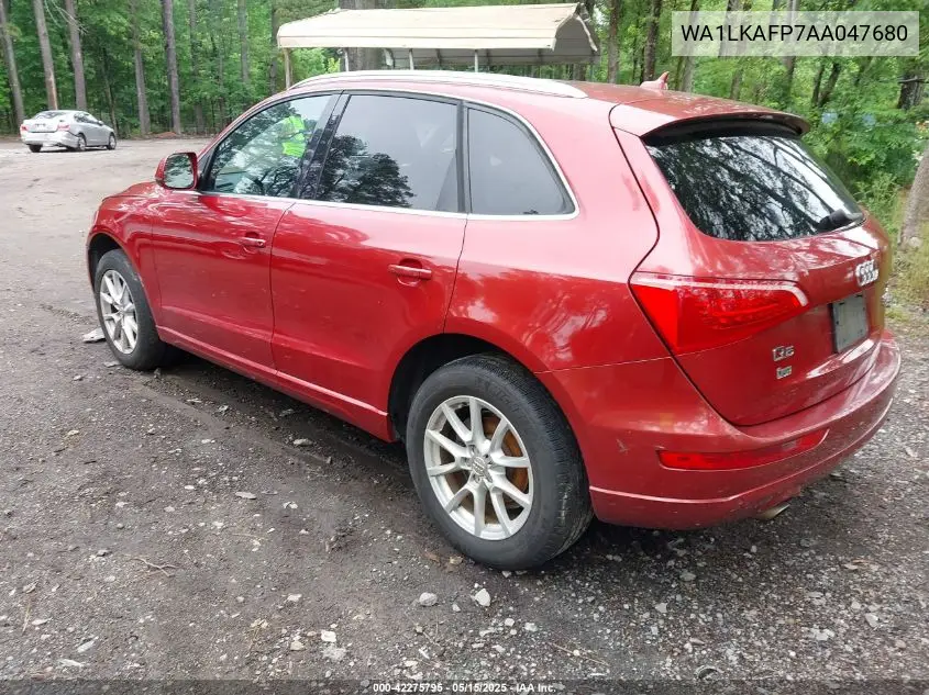 2010 Audi Q5 3.2 Premium VIN: WA1LKAFP7AA047680 Lot: 42275795